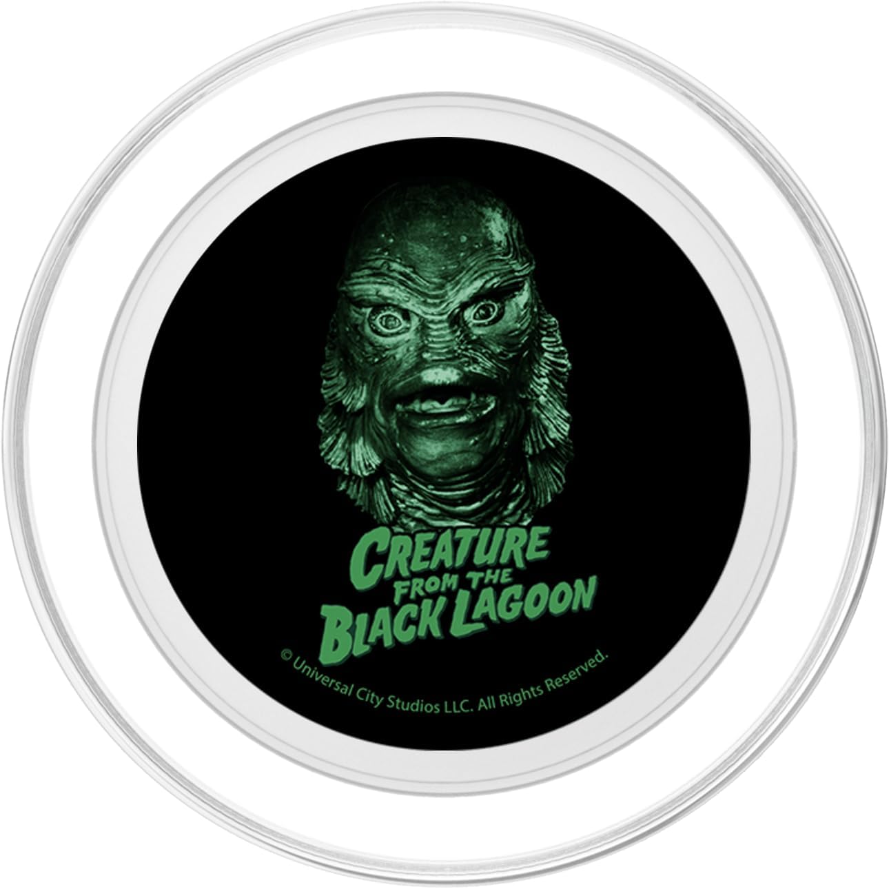 Universal Monsters Creature From The Black Lagoon Portrait PopSockets PopGrip for MagSafe
