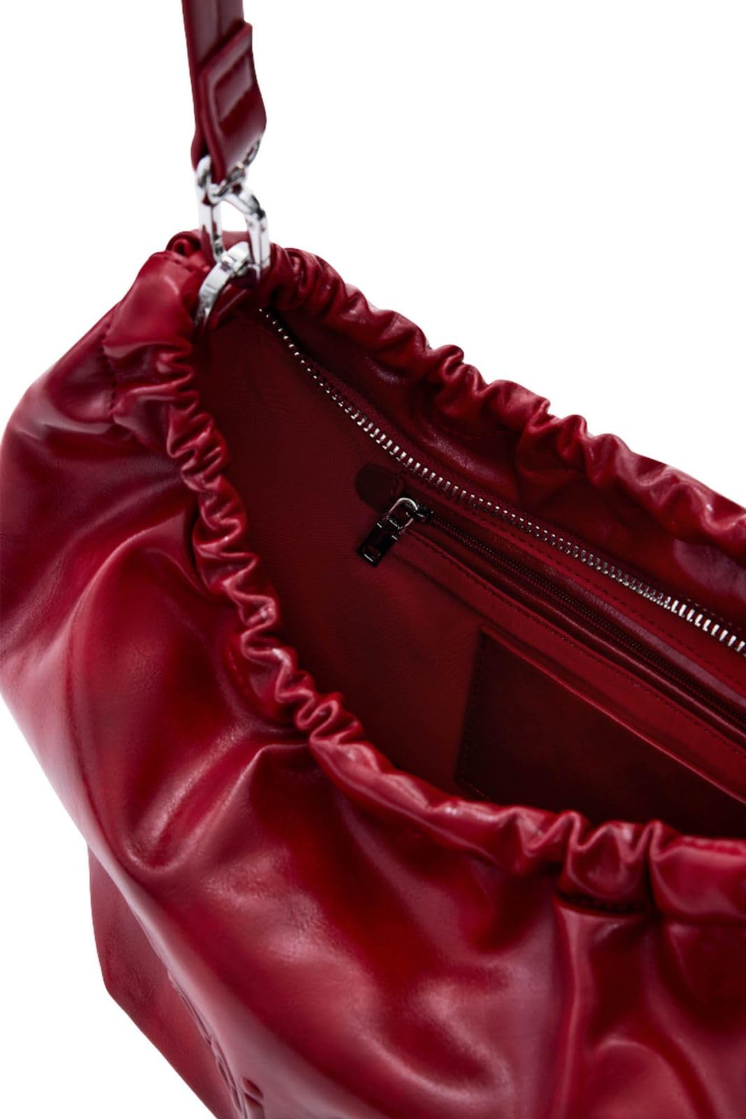 Desigual bolso bandolera bolso de hombro Half Logo Waverly Bag Carmine rojo