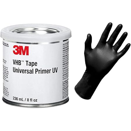 3M VHB Tape Universal Primer UV + Nitrile 6mil Power Free Glove (improved version of 94)
