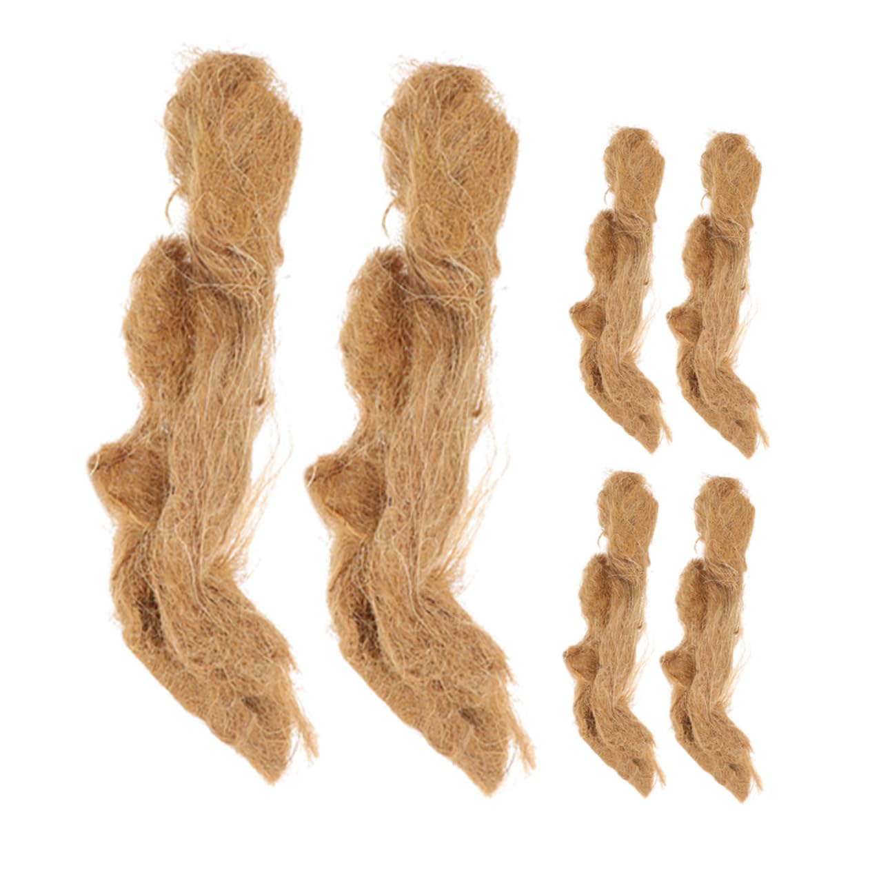 HANABASS Pack Jute Silk Fire-Making Tool Natural Outdoor Fire Starters for BBQ Camping Hiking