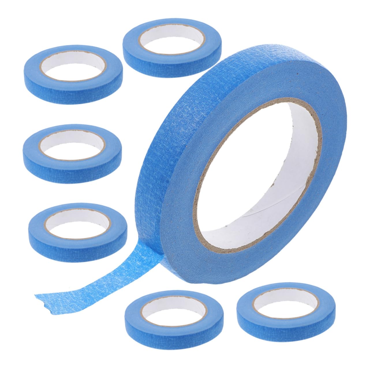 DOITOOL 5 Ensembles Ruban De Masquage Peinture De Bandes Adhésives Pour Artistes Utilisation Intérieure Extérieure Résistance Pour Protection Murs 6 Rouleaux*5