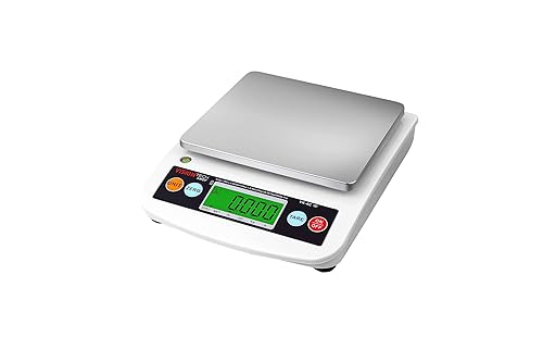 Miniatura 11 de VisionTechShop VK-10S - Báscula de cocina prémium de 0.00 oz, conmutable en libras/onzas/kg/g, báscula de alimentos de placa de acero inoxidable,