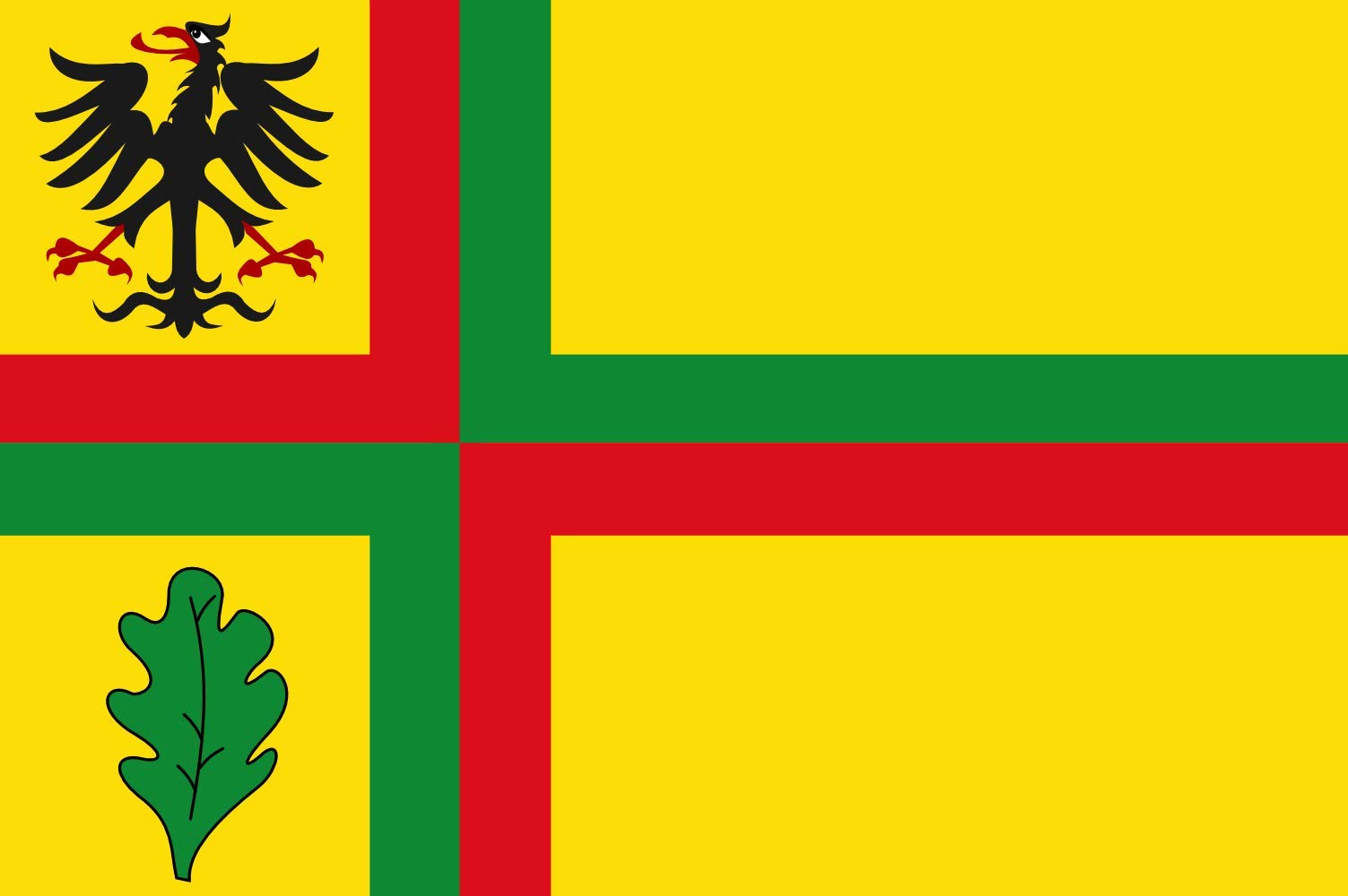 Drapeau large Zuidwolde idéal pour pavoiser votre façade lors d'événements