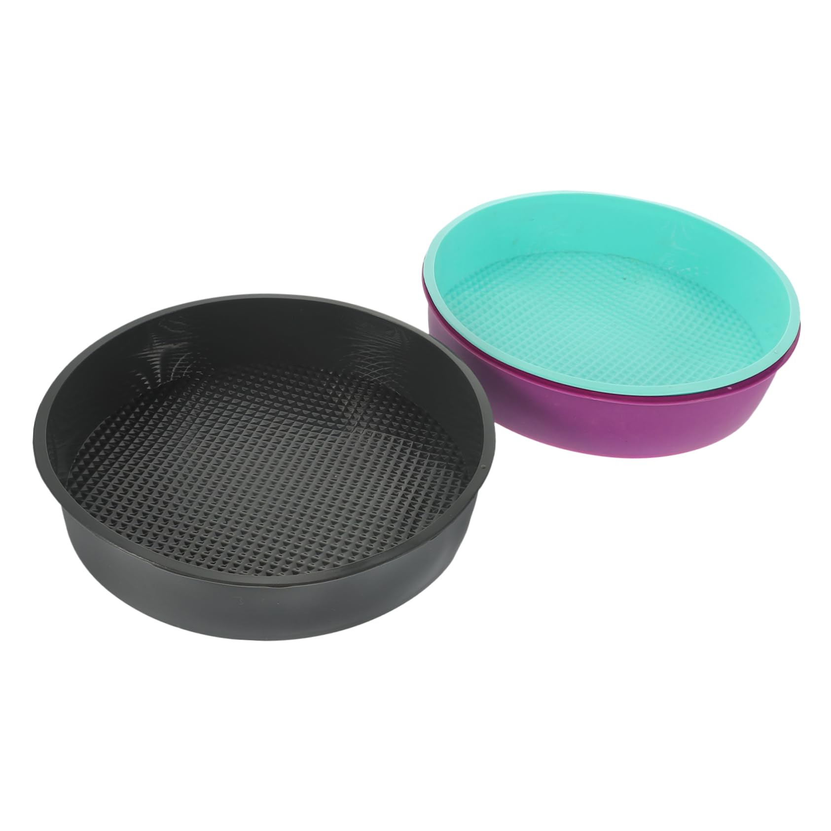 Ciieeo Molde Bizcocho 3 Piezas Molde Para Pasteles Sarten Parrilla Molde Para Hornear Pasteles Utensilios Para Hornear De Silicona Blue Molde Para Tarta
