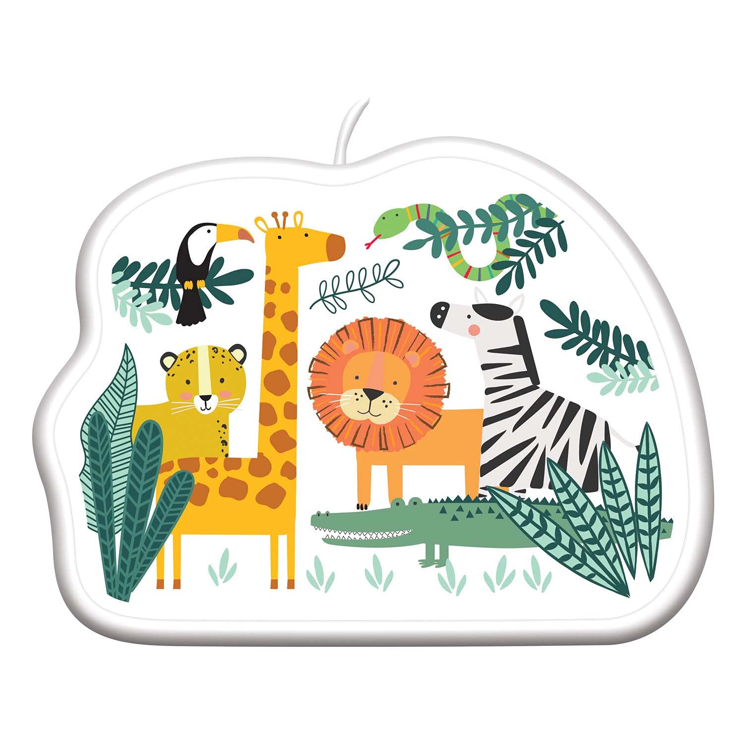Amscan 9909359 Birthday Candle Get Wild, Safari, Children's Birthday Party