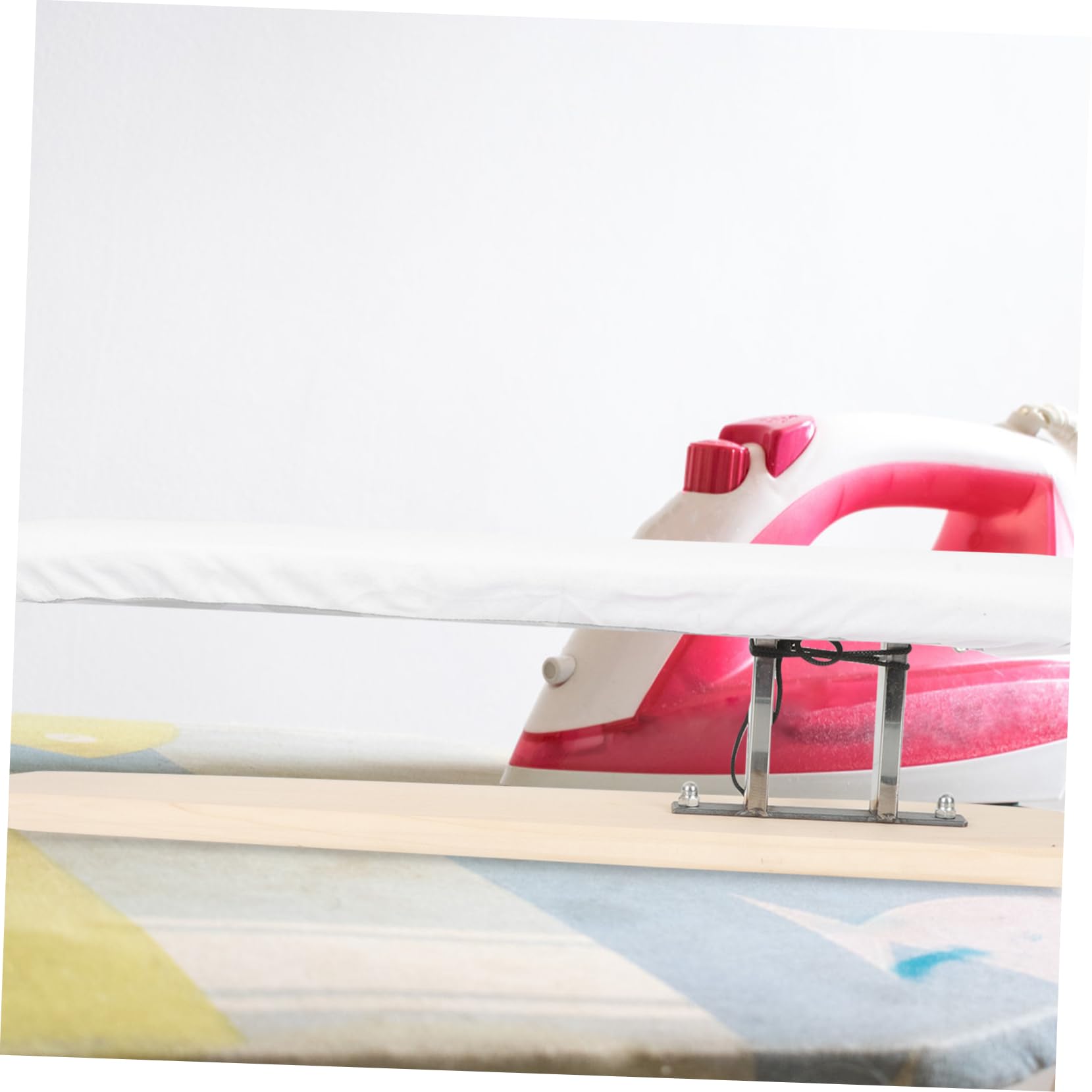 ABOOFAN Tabla De Planchar Portátil con Funda Elástica Soporte Compacto y Ligera para Hogar y Viajes para Planchar Ropa Espacios Pequeños como Dormitorios y Apartamentos