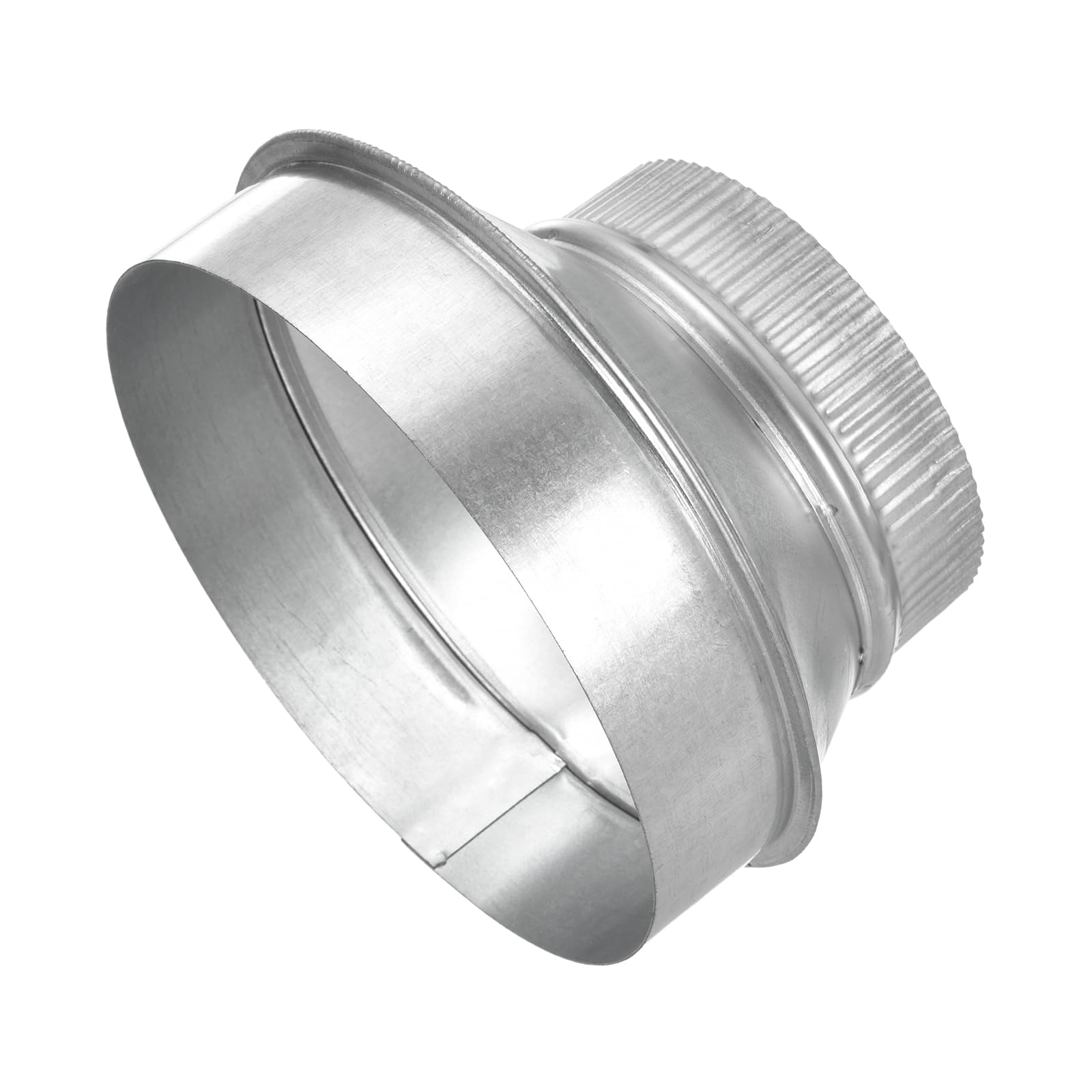 Réducteur de conduit excentrique raccord de ventilation 17,8-12,7 cm connecteur acier gaine