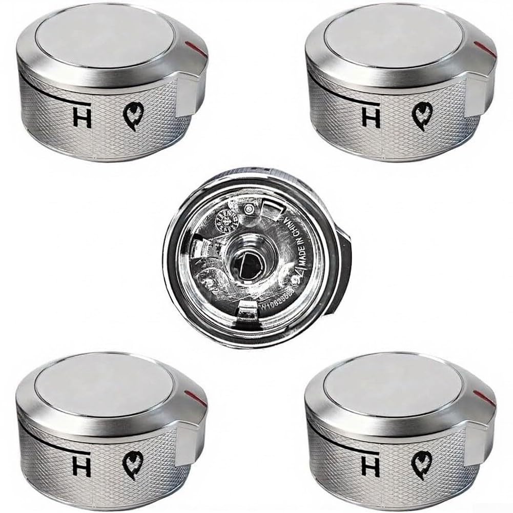 Manopola Forno W11030413 Installazione per facile D-Shaft Manopola(5pcs)