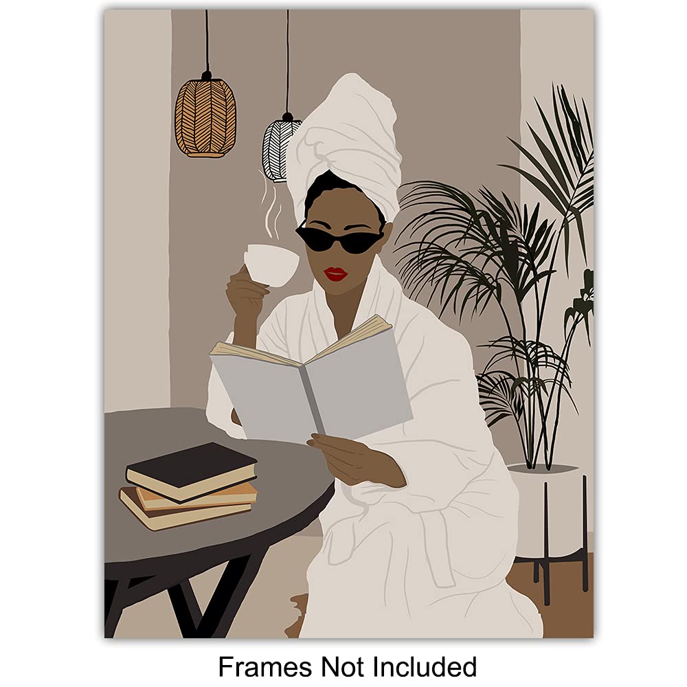 Black Art African American Bathroom Decor African American Women