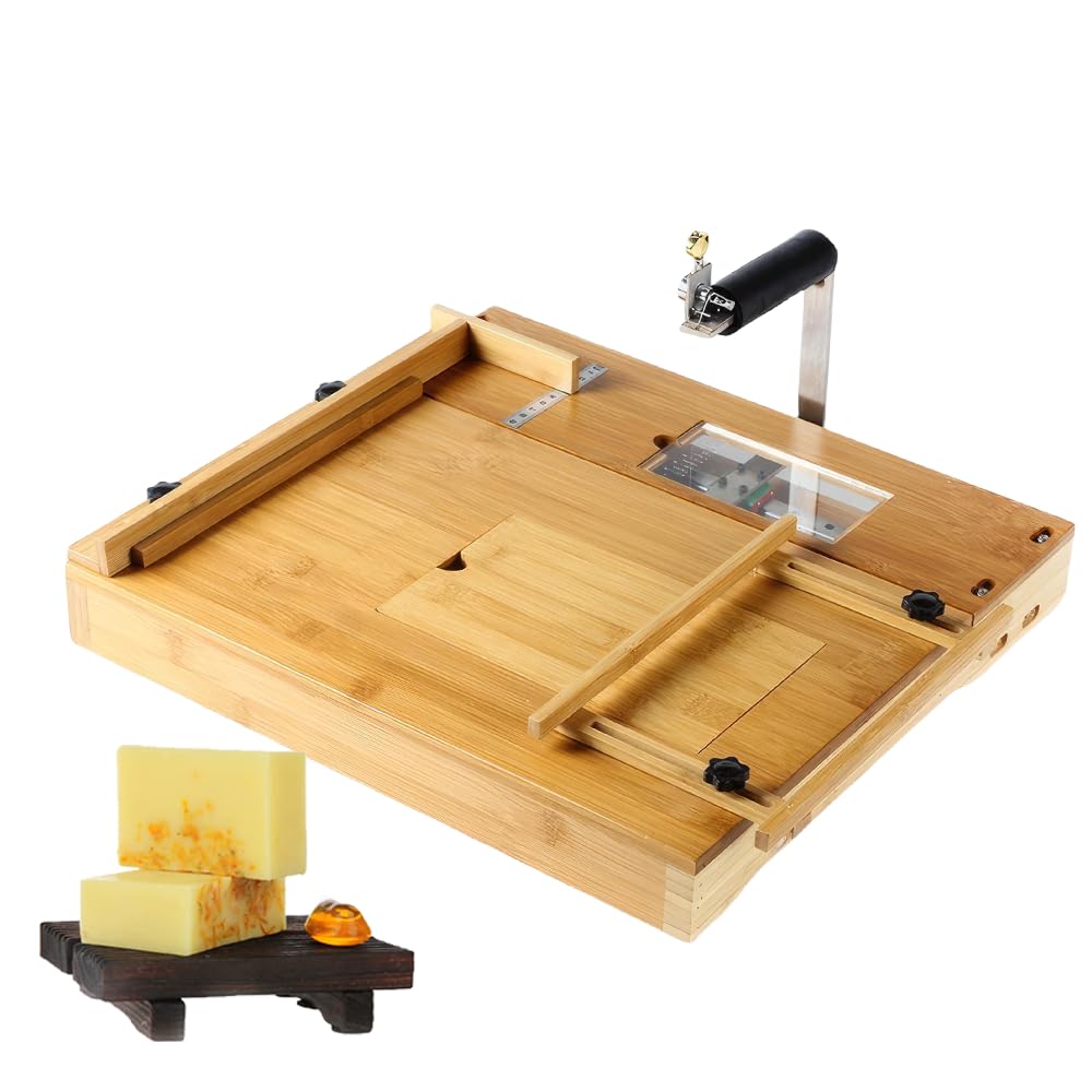 Amazon｜手作りソープカッター 石けんカッター 石鹸切り台 最大37cm