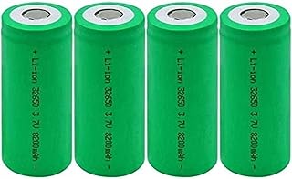 +Lithium Ion Battery Flat Lithium Ion Batteries 32650 8200Mah 3C Discharge Current Replacement Cells for 4Pieces Led Flashlight