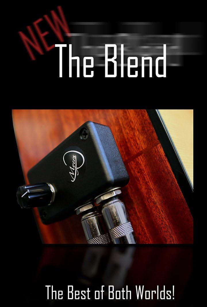 Myers Pickups The Blend Acoustic Guitar Blending Pickup with Flexible Micro-Gooseneck