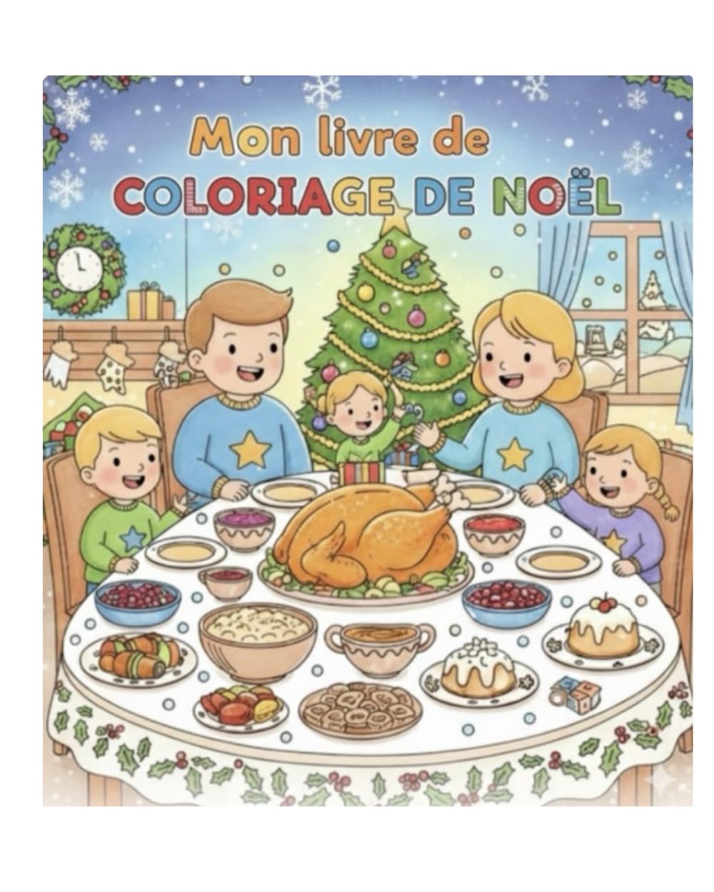 Mon livre de Coloriages de NOEL