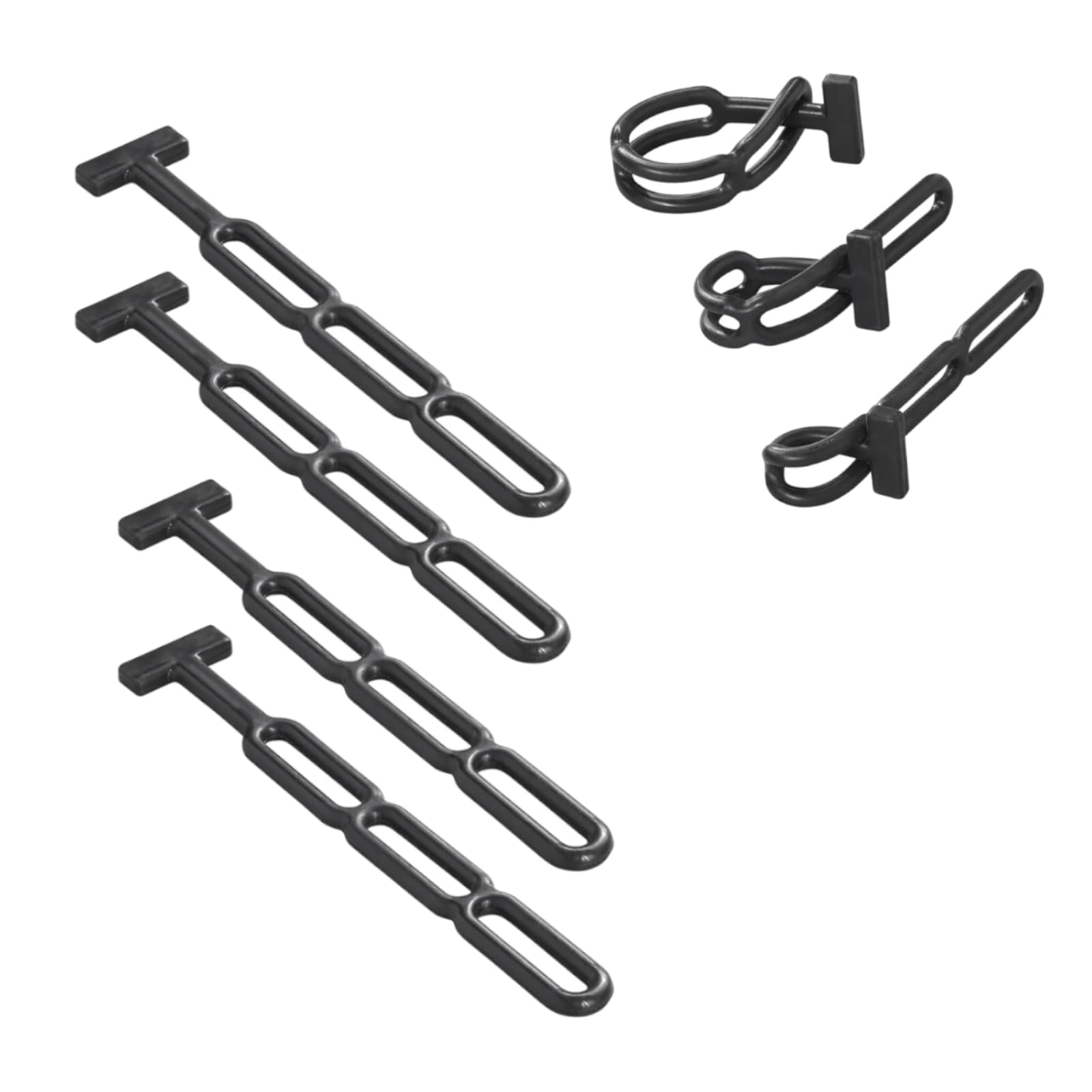 Gummi-Spannring 200mm Mit S-Haken 4 Stück Im Blister - PAT Europe - Foto 7