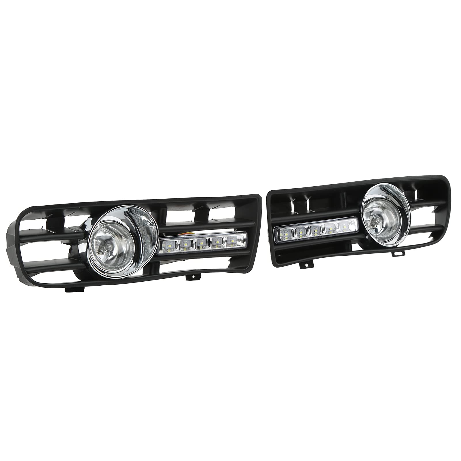 Coppia di Lampade DRL a LED per Fendinebbia H3 per TDI MK4 1997-2006