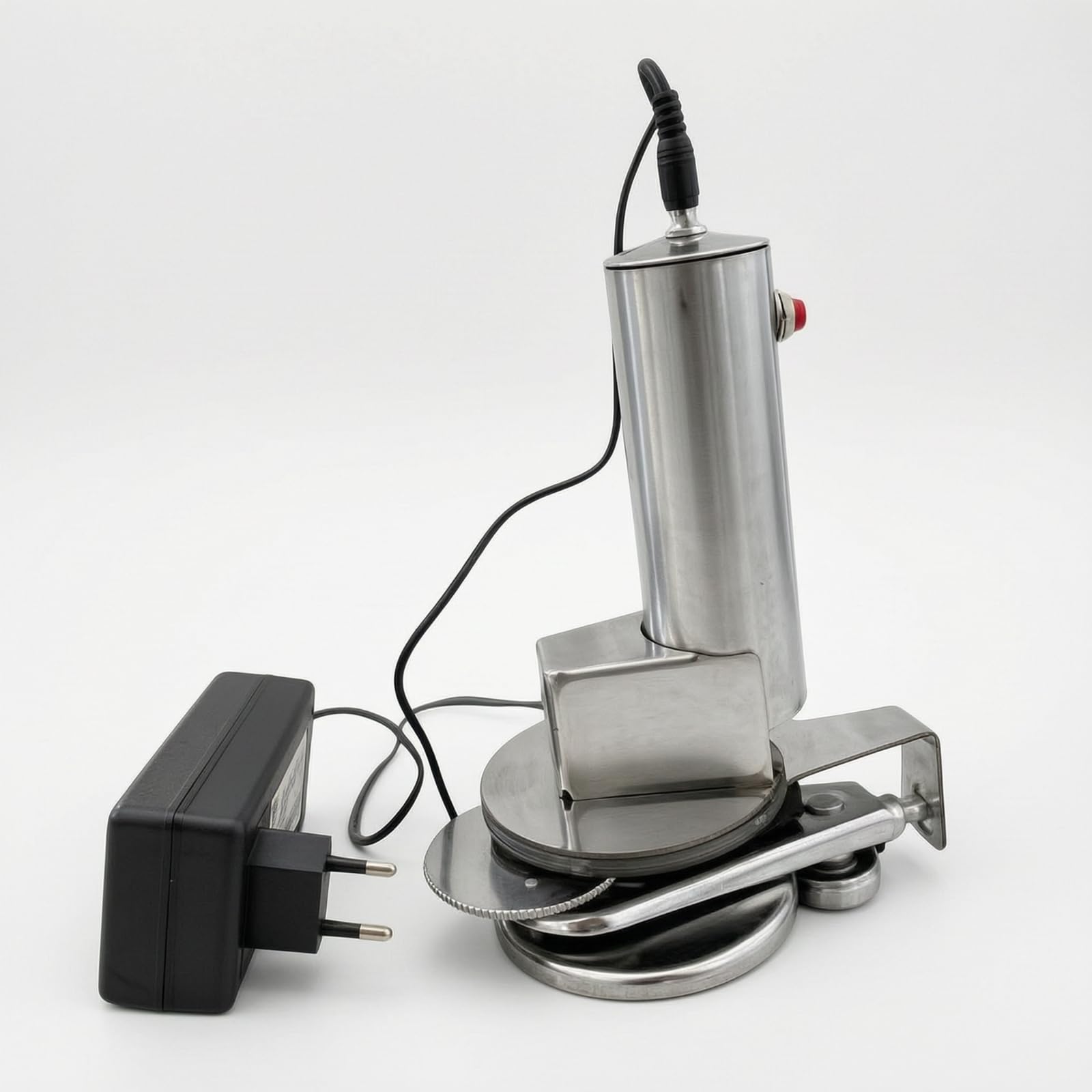 KESOTO Sellador Eléctrico de Latas Sellador Cerradora Envasadora Máquina Automática con Funcionamiento por Adaptador y Sellado Prolongado Adecuado para Preparación de Conservas de la Encimera