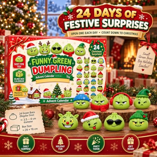 Mystery Box Advent Calendar 2026 Christmas 24 Days Squishies for Adults - image 4