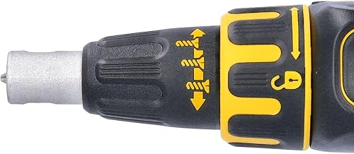 DEWALT - Visseuse Plaques de Plâtre Brushless 18V XR 5.0Ah Li-Ion - DCF620P2K-QW - Tournevis Électrique sans Fil avec 2 Batteries et Chargeur - Vitesse à Vide 0-4400tr/min - 435W - 6