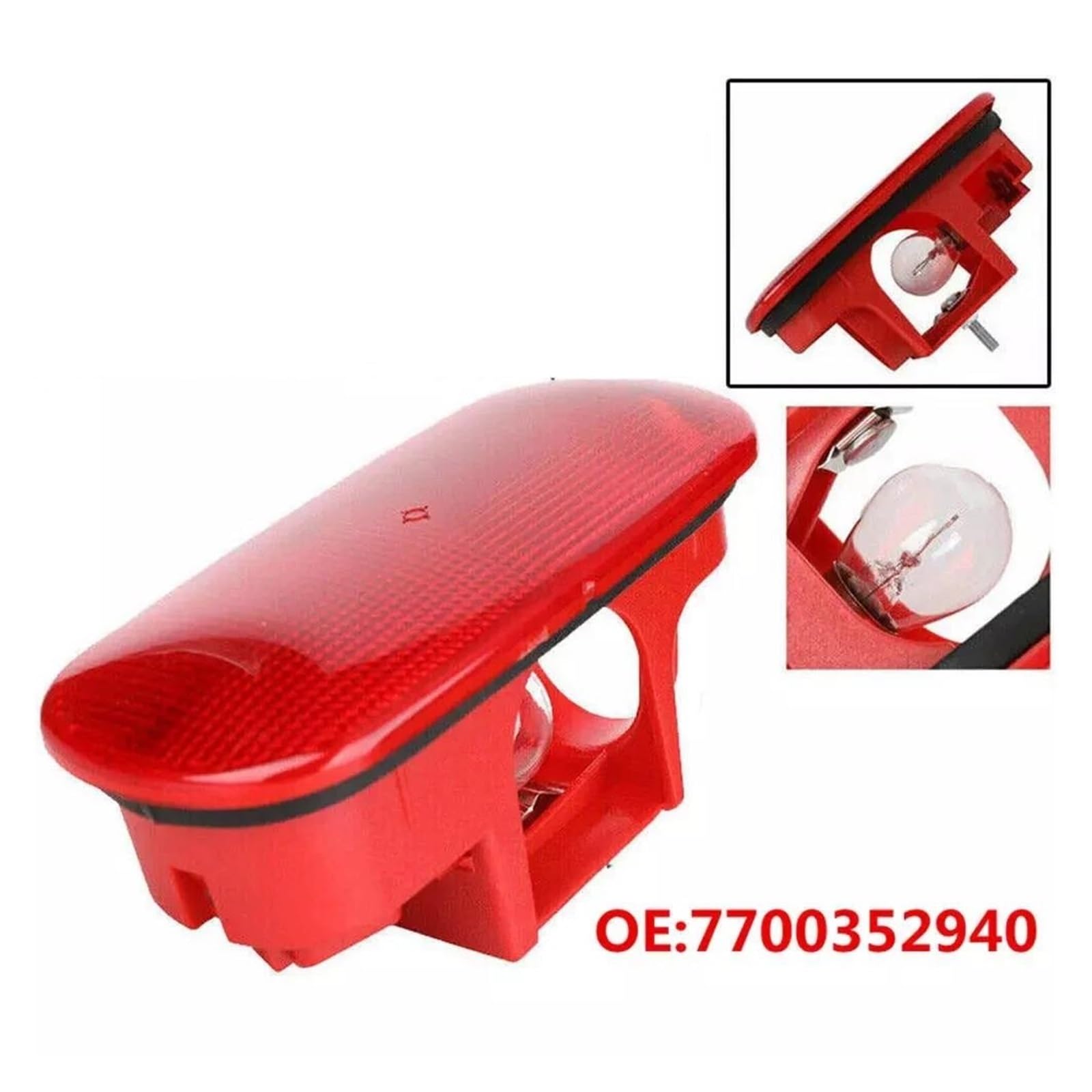 3ème Feu Stop Porte Arrière Compatible Master II, Movano, Scudo - 1998-2010