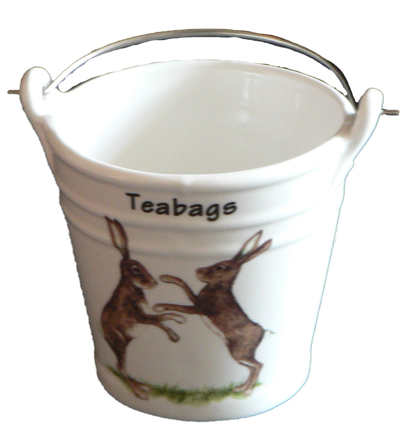 Red Fox Bone China Teabag Tidy By Littlebirdydesigns