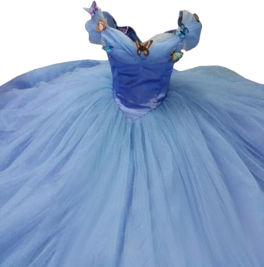 21正規激安 シンデレラ ディズニープリンセス ハロウィン ドレス 仮装 ブルー 送料込 Mac Inf Com Br