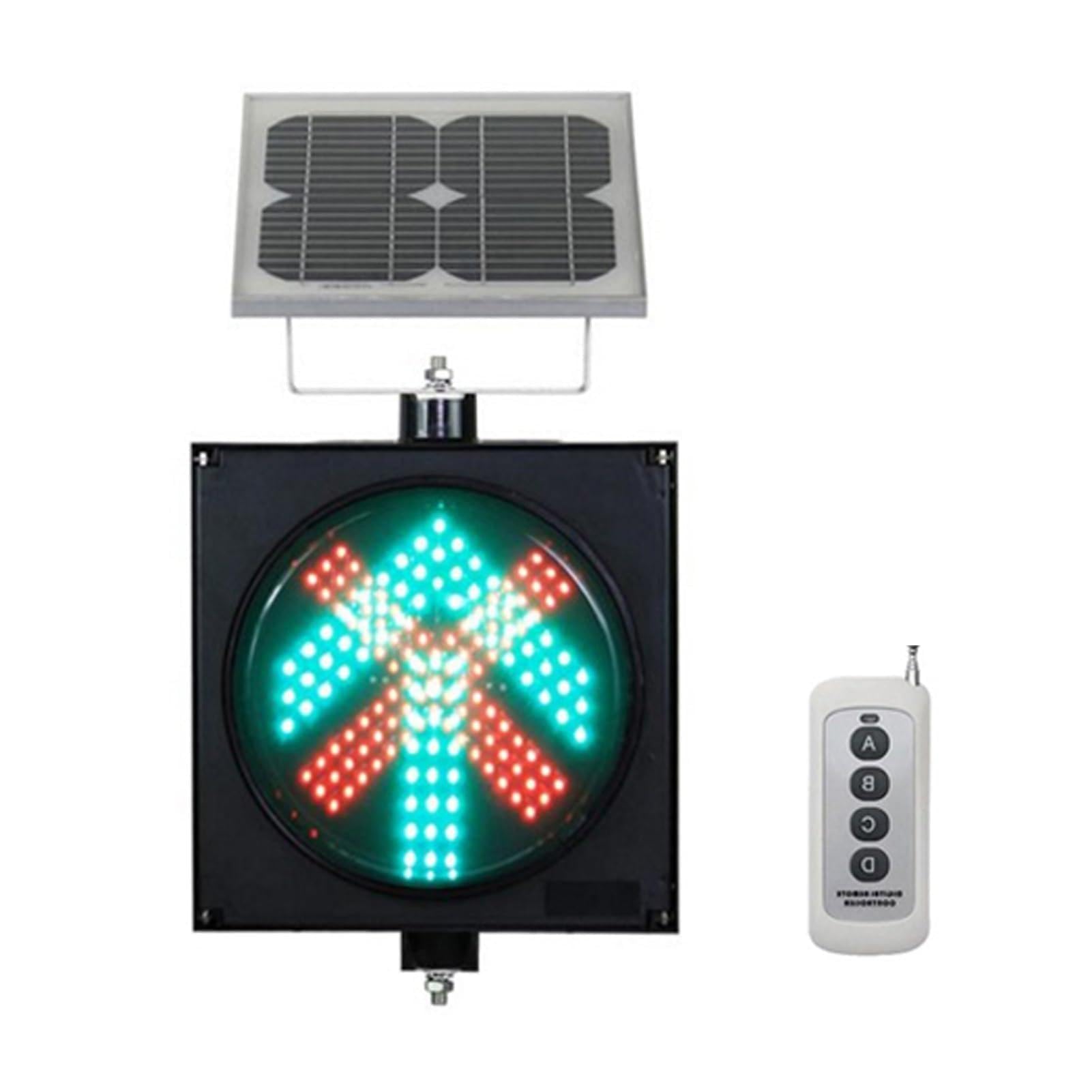 Feu de signalisation à LED YVYKFZD étanche IP65 avec signal stop and go et flèche lumineuse