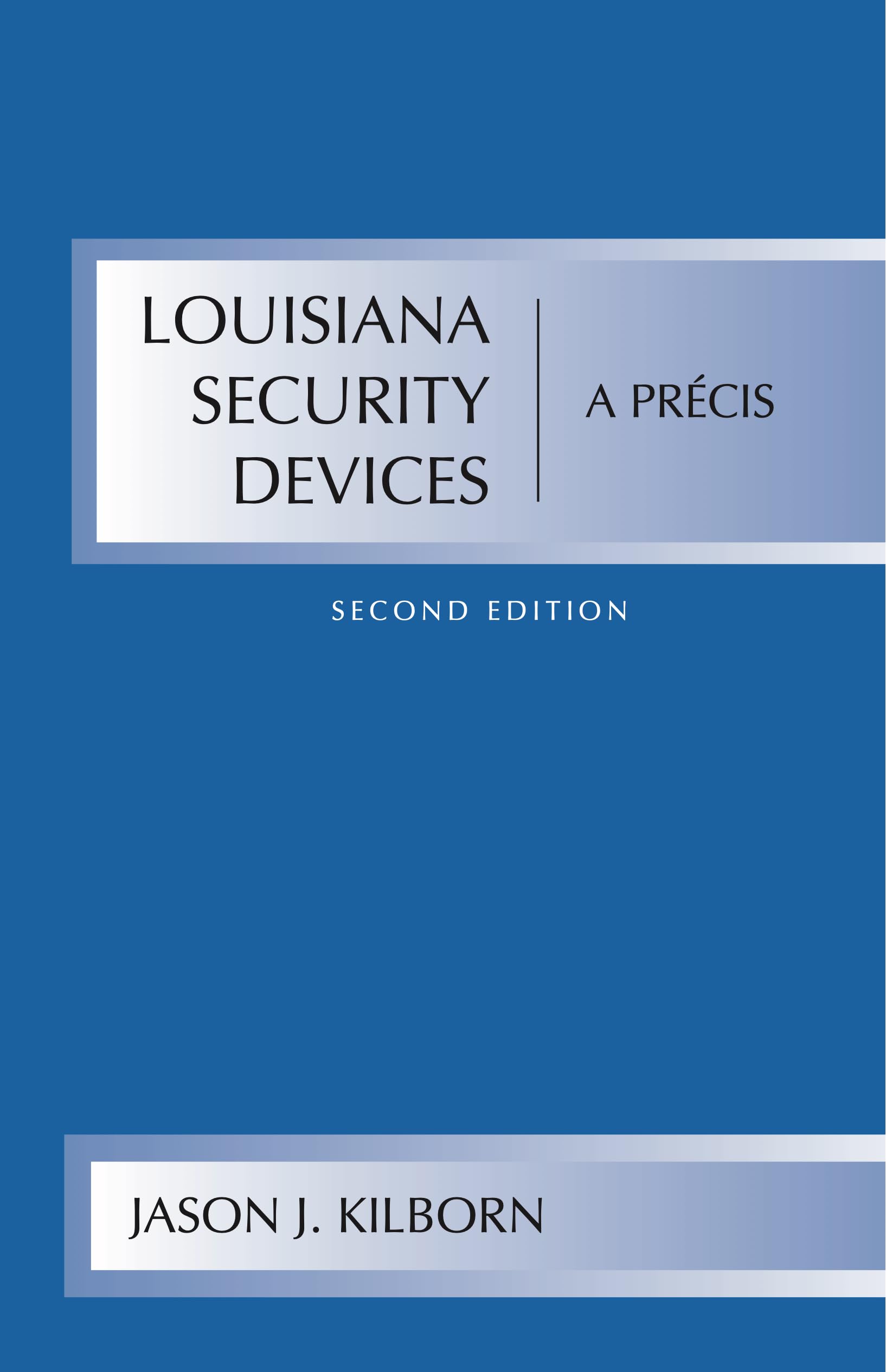 Buy Louisiana Security Devices: A Precis — BookShops.in