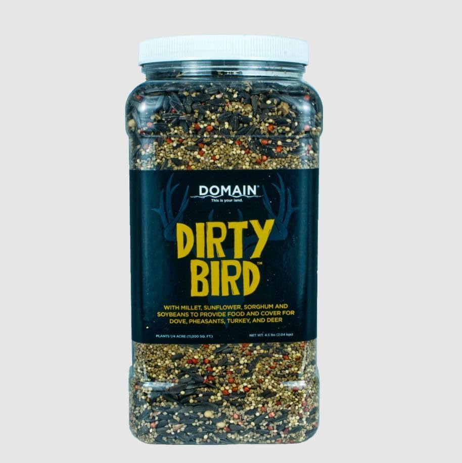 Dirty Bird Food Plot Seed Mix for Doves, Pheasants, Turkey