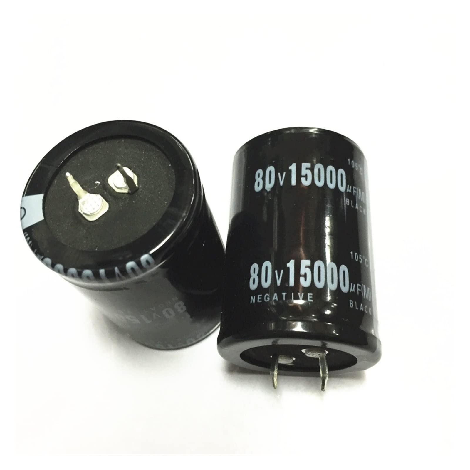 Condensateur électrolytique radial 80v 15000uf de 35x50mm pour filtrage audio hifi