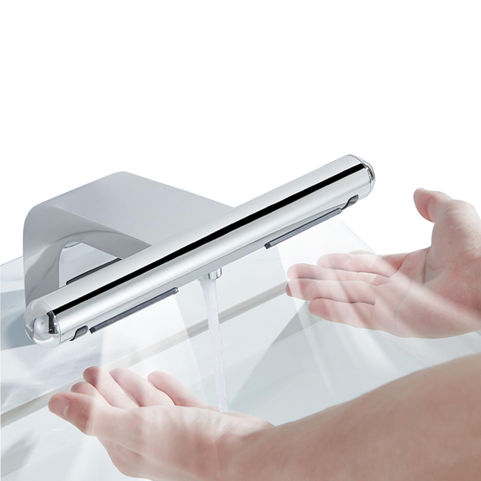 Asciugamani per WC, riscaldamento elettrico automatico a induzione da 1150 W, impostazioni caldo/freddo, velocità dell'aria veloce 100-110 m/s, per uso domestico e commerciale