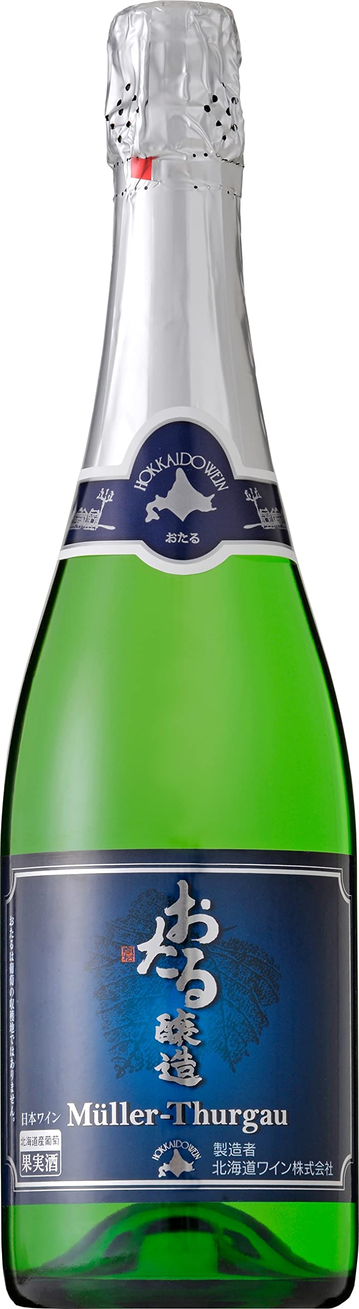 北海道ワイン おたる ミュラー・トゥルガウ スパークリング 720ml
