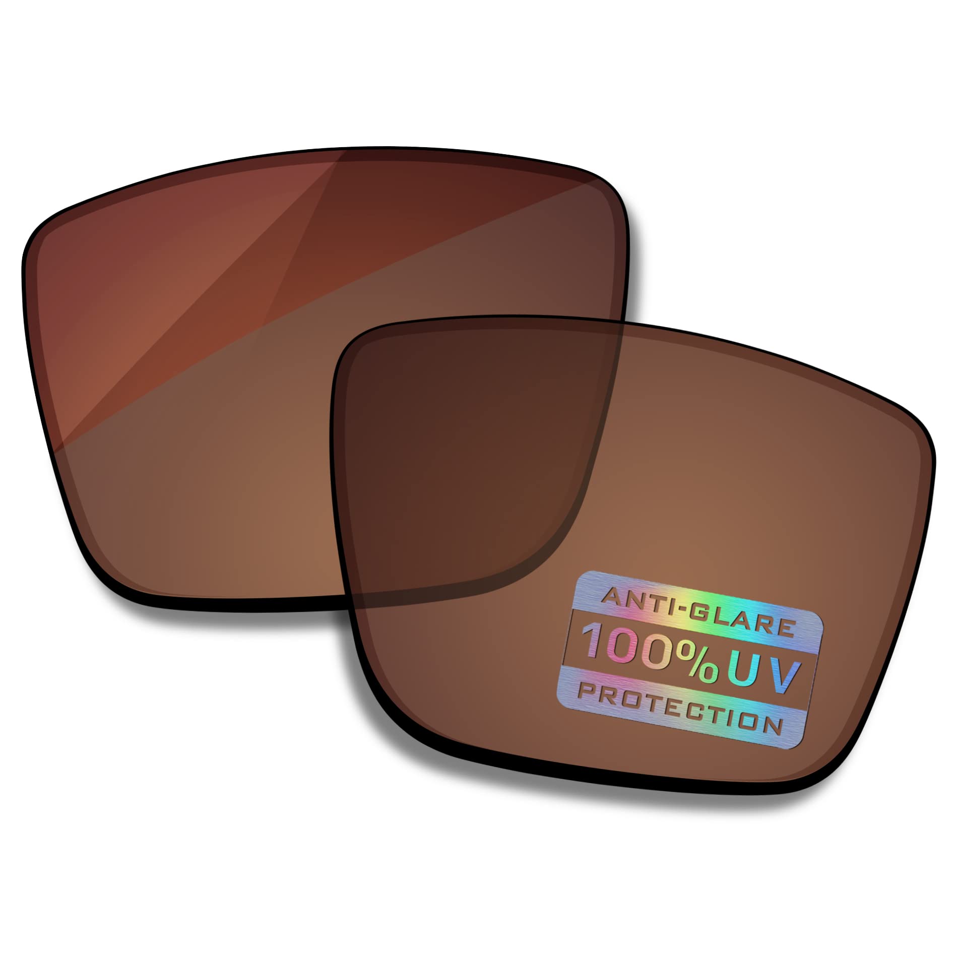 Bowyer Lentes de repuesto POLARIZED compatibles con gafas de sol Costa Del Mar Rinconcito 06S9016, Marrón,