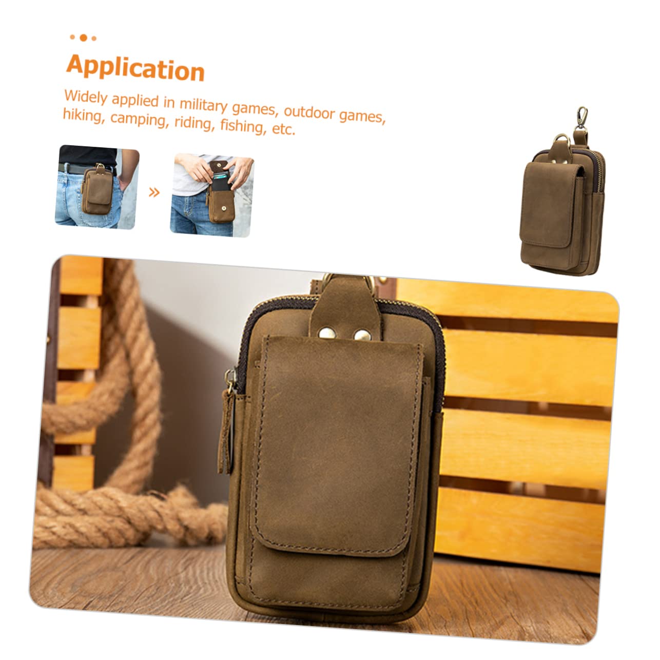 SHINEOFI Pochette Étanche pour Téléphone Portable Sacoche de Ceinture pour Téléphone Accessoire de Ceinture