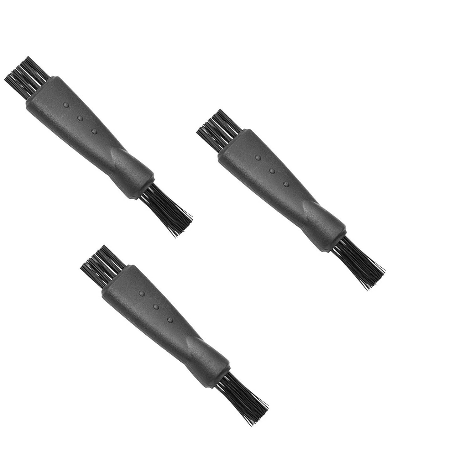 ShaverAid – Cepillo de limpieza eléctrico para afeitadora Norelco, Braun, Remington, Panasonic, etc. (paquete de 3)