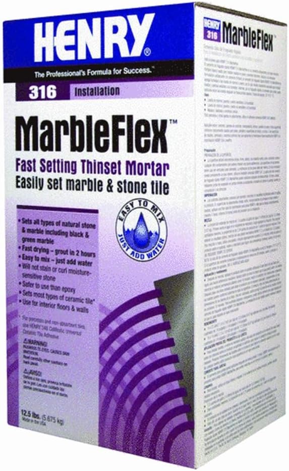 Ww Henry Fp00316412 Thin Set Mortar Natural Stone