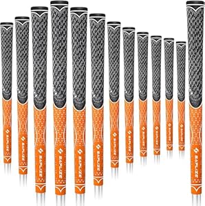 SAPLIZE 13 Golfgriffe Multi-Compound Hybrid Orange