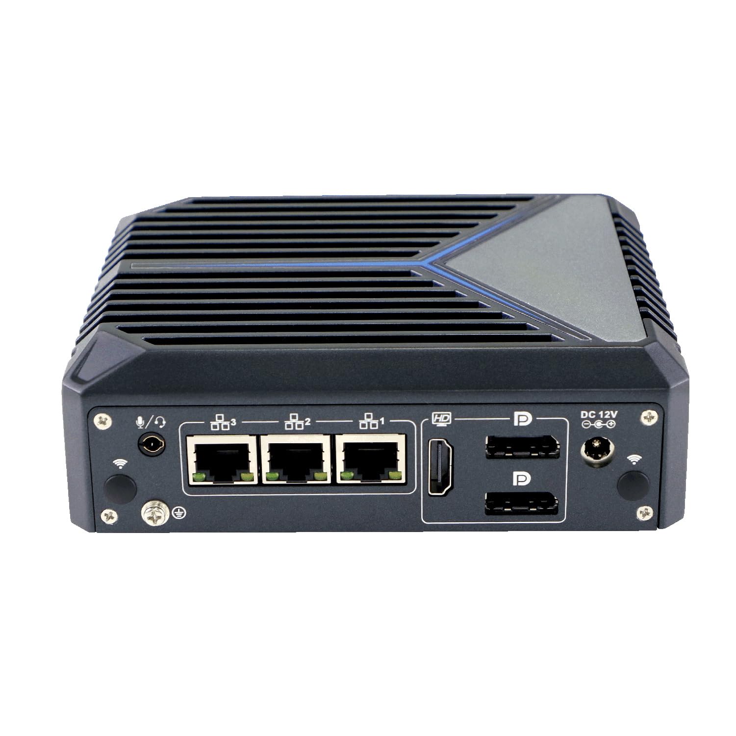 Micro Firewall Appliance, Mini PC, PFSense, Mikrotik, OPNsense, VPN, Router PC, Celeron J6412, RX13, AES-NI, SIM Slot, COM, 3 x 2.5GbE LAN, HDMI, 2 x DP, TPM2.0, 4G RAM, 64G SSD
