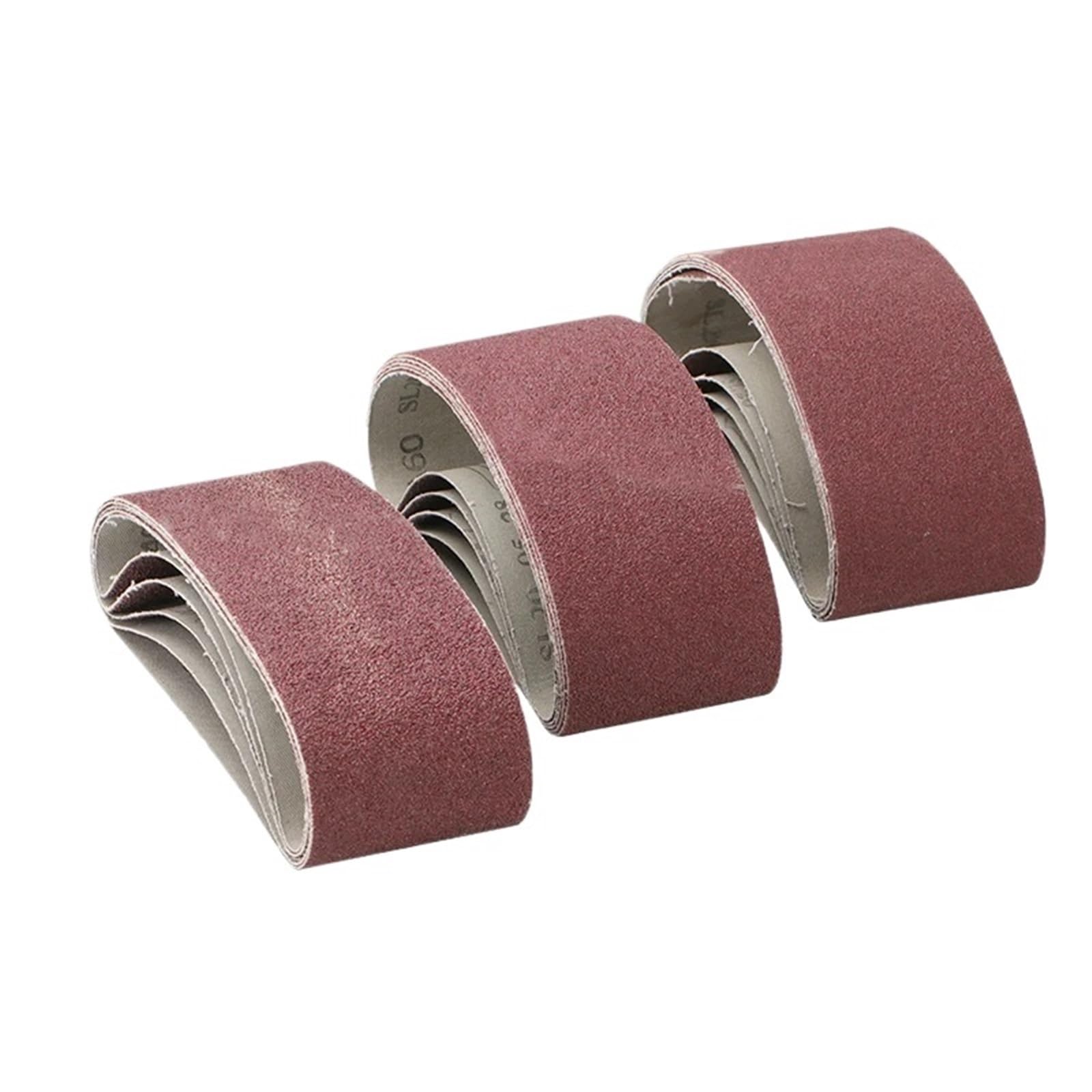 Banda De Lija Bandas de lijado 75x457 mm 5 piezas Grano 40-120 | Juego de bandas for herramientas de pulido y pulido de lijadora(5pcs Grit 40)