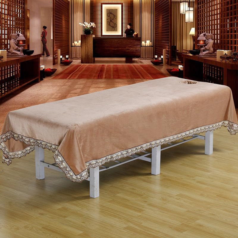 Sábanas de Masaje, Cubierta de Mesa de salón Impermeable desechable, Rollo de Papel for Cama Facial, Protector de SPA(L,120x220CM)