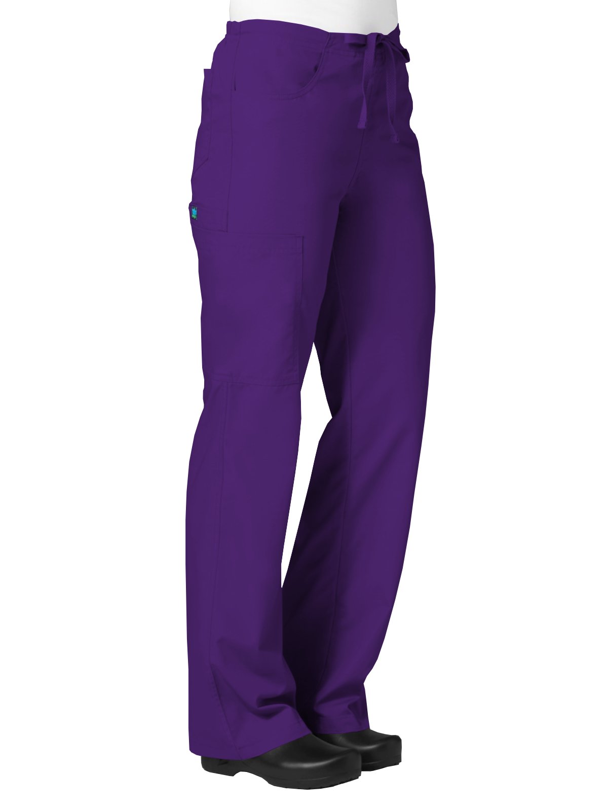 Maevn Women's Core Utility Cargo Pants(Purple, Small)
