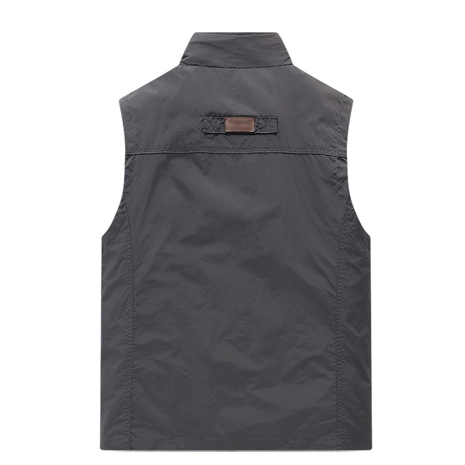 Generisch Sommerweste Herren Leicht Outdoor - Sommer Weste Arbeitsweste Sportlich Elegant Mit Vielen Taschen Funktionsweste Arbeit Übergrößen Herrenweste