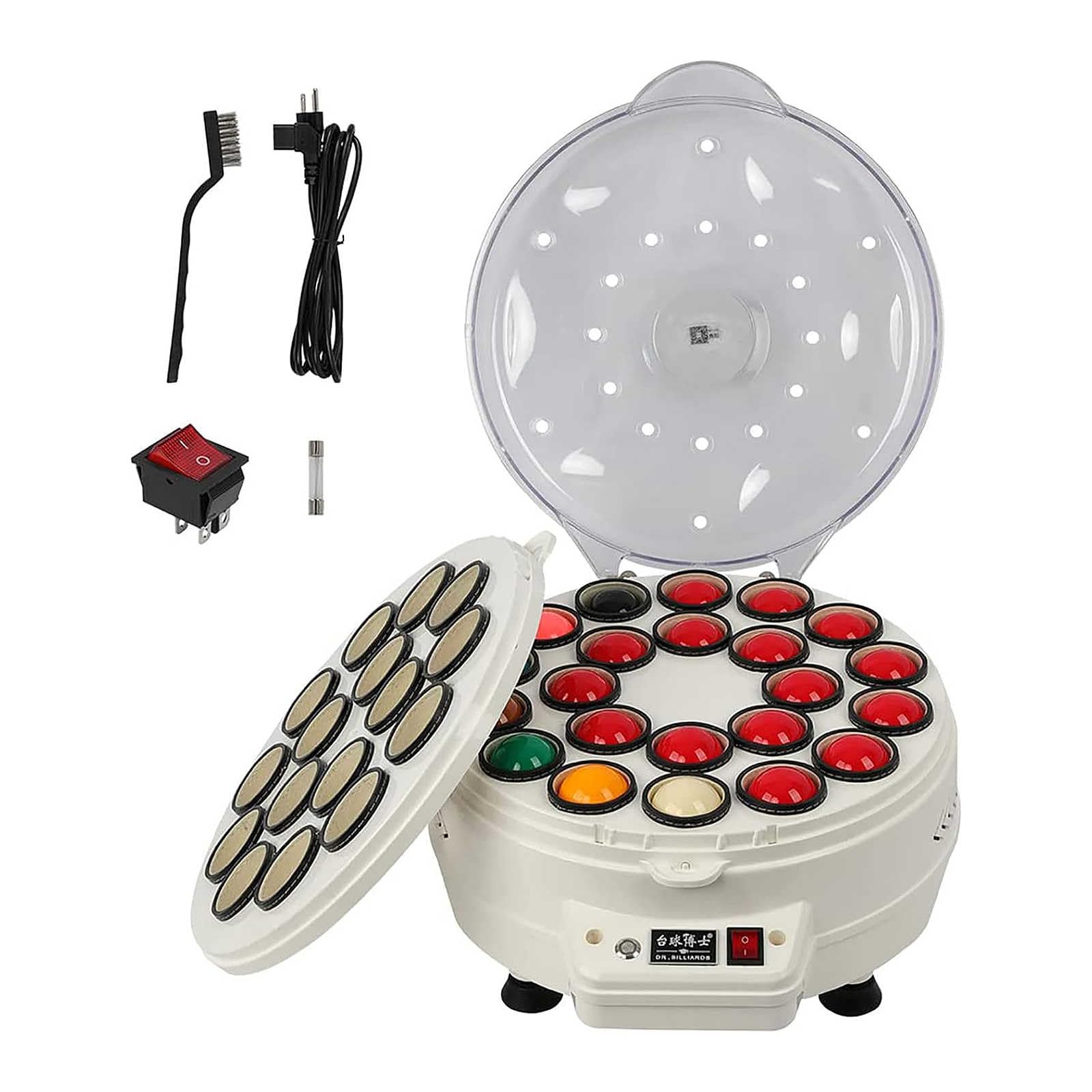 Billiard polishing machine, cleaning machine 22 ball billiard ball cleaning Automatic cleaning electronic ball cleaning machine billiard cleaning machine Suitable for billiard sets Snooker sets