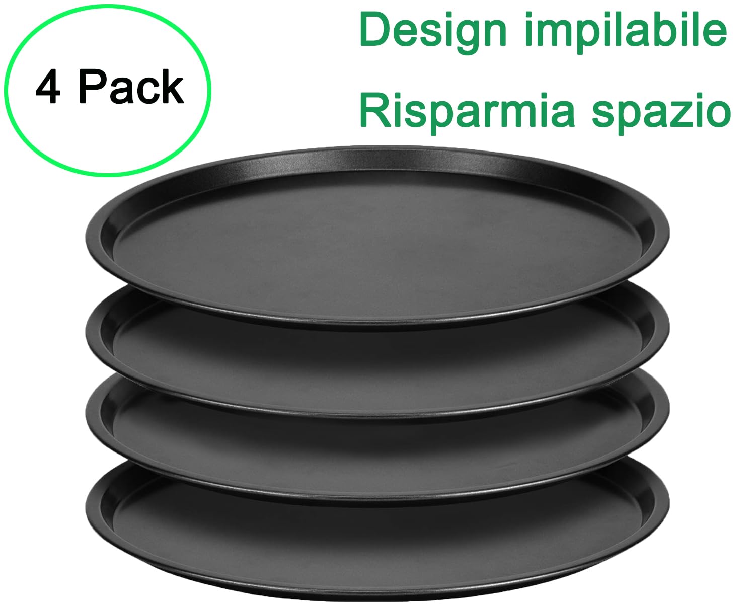 Norjac 2 Teglie Per Pizza In Alluminio Forato Da 30,5 Cm – Fatte In Canada, Per Una Base Croccante - 3