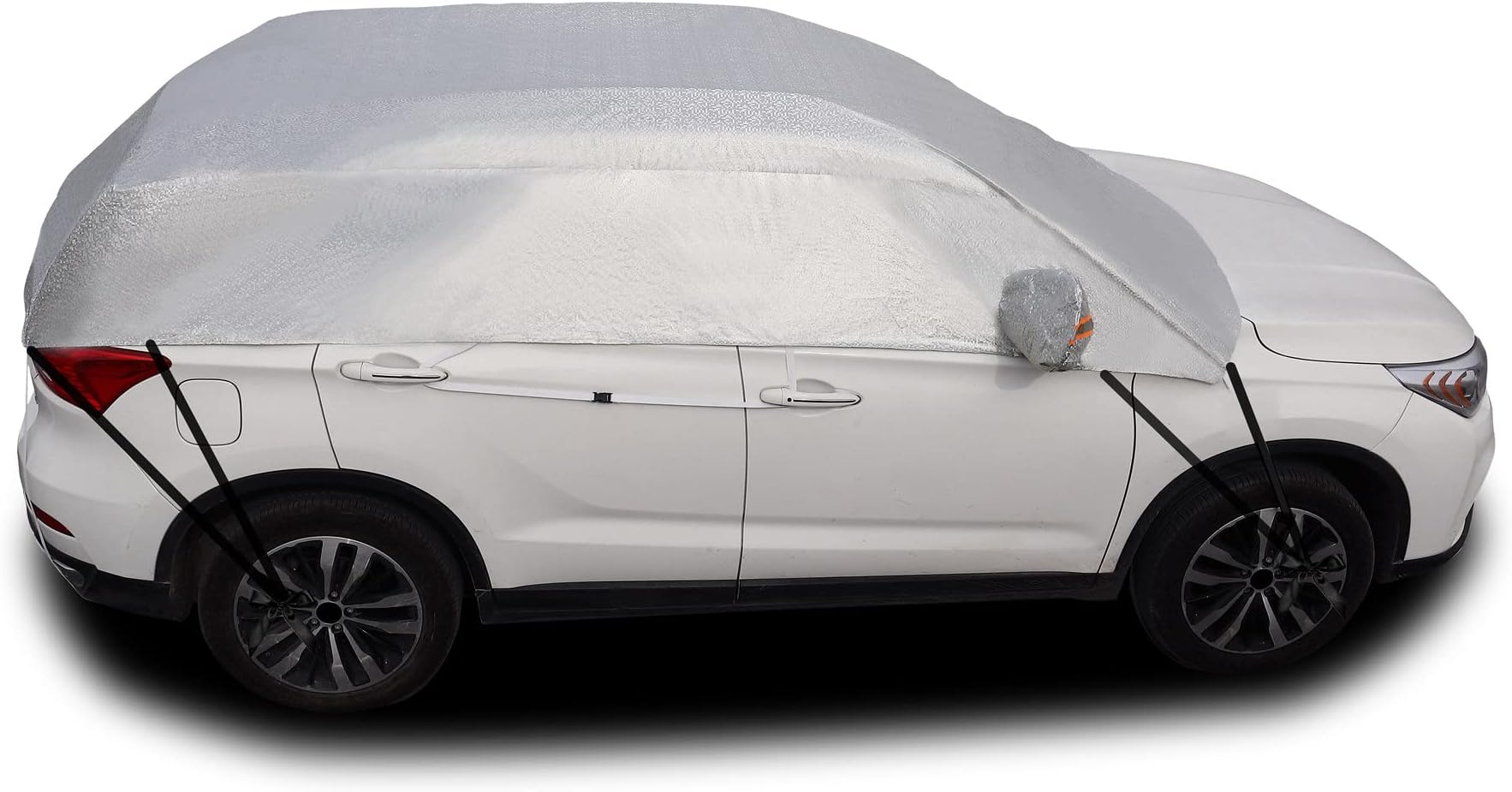 Kadooria Safe View Half Car Cover Top Waterproof/Windproof