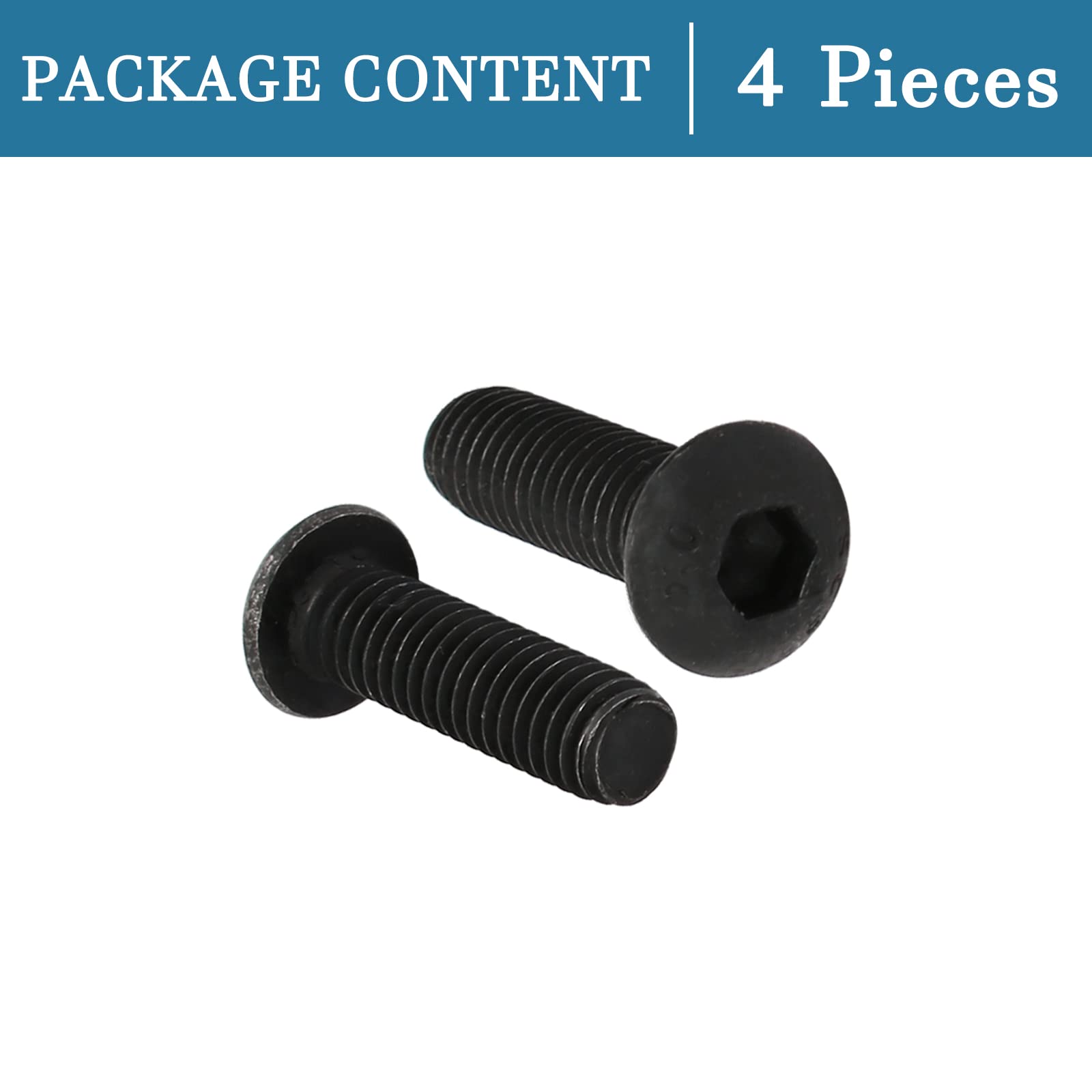 6x M8 Flügelschrauben Mit Muttern - Edelstahl 304 Daumenschrauben 20mm