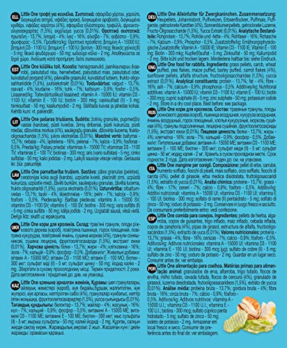 Little One Alleen voer voor dwergkonijnen in zak, verpakking van 4 (4 x 900 g) - Image 6