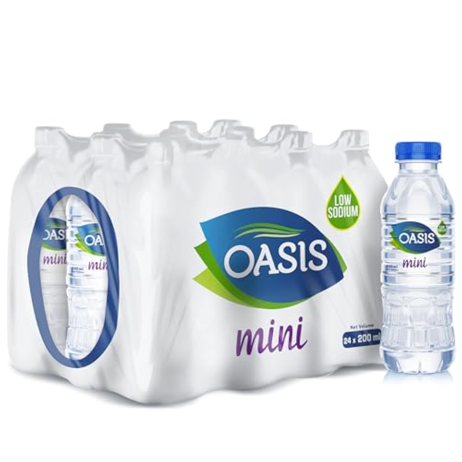 Oasis Still Drinking Water, 24 x 200 ml