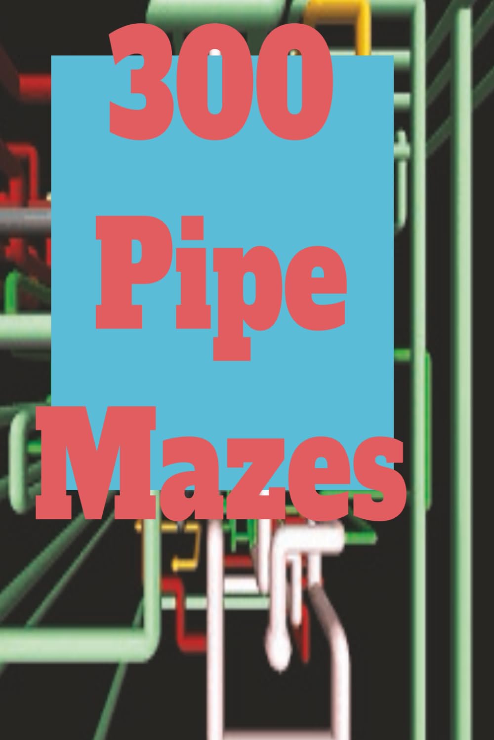 The Big Book of Pipe Mazes: Find Your Way Through Bends, Twists, Turns & Elbows in this 300 page book of Pipe Mazes