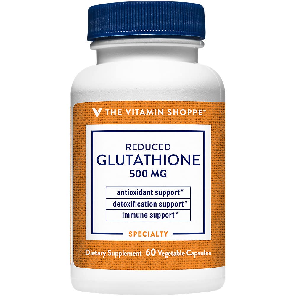 Reduced Gluthathione 500MG, Antioxidant Supplement That (60 Capsules)
