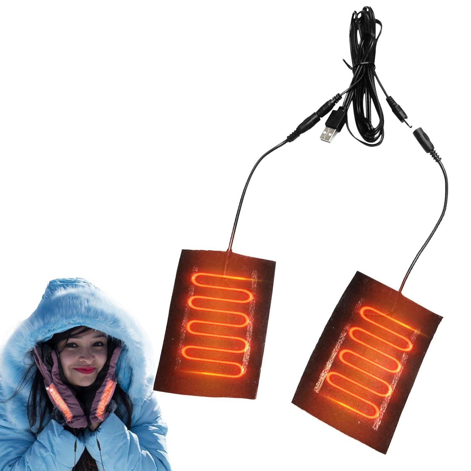 Usb Electric Cloth Heater, Heating Pad For Back Relief, Portable 5v Hand Heating